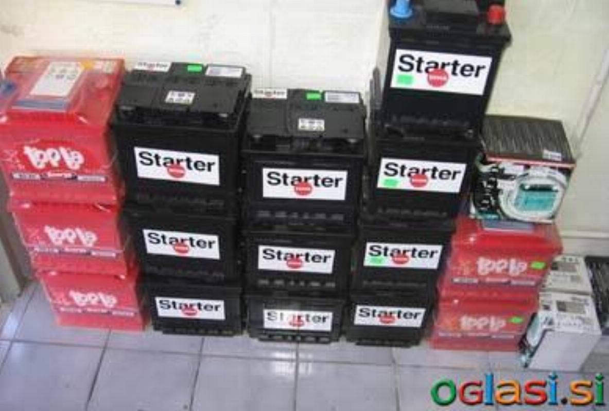 Akumulator za osebna vozila in traktorje