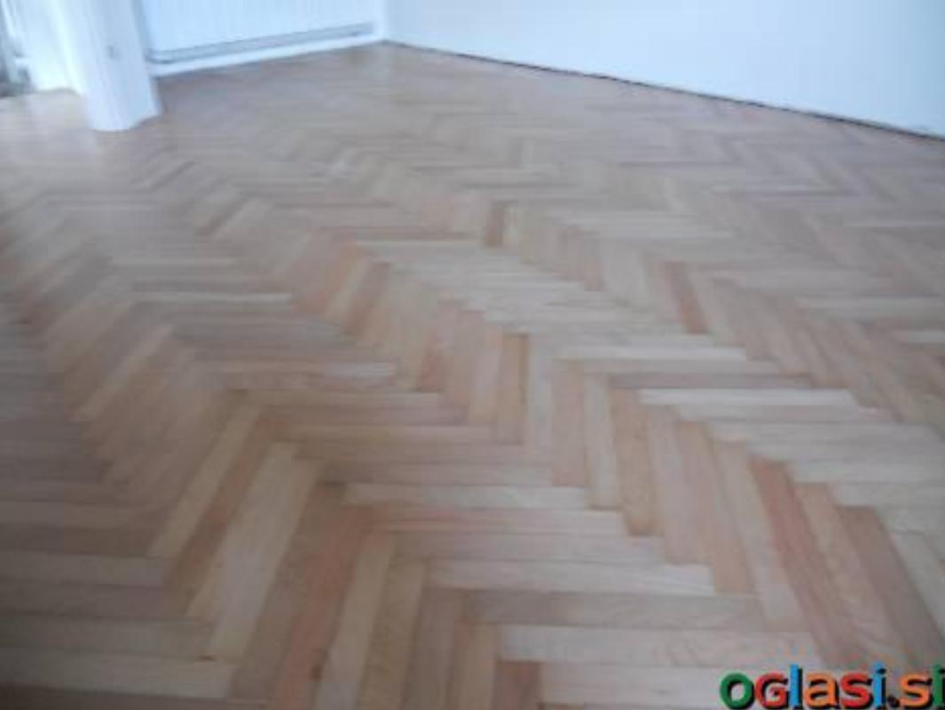 Brušenje in lakiranje parketa