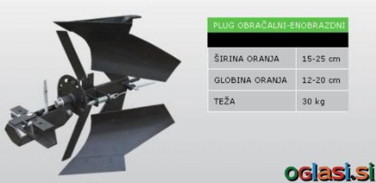 PLUG OBRAČALNI-ENOBRAZDNI