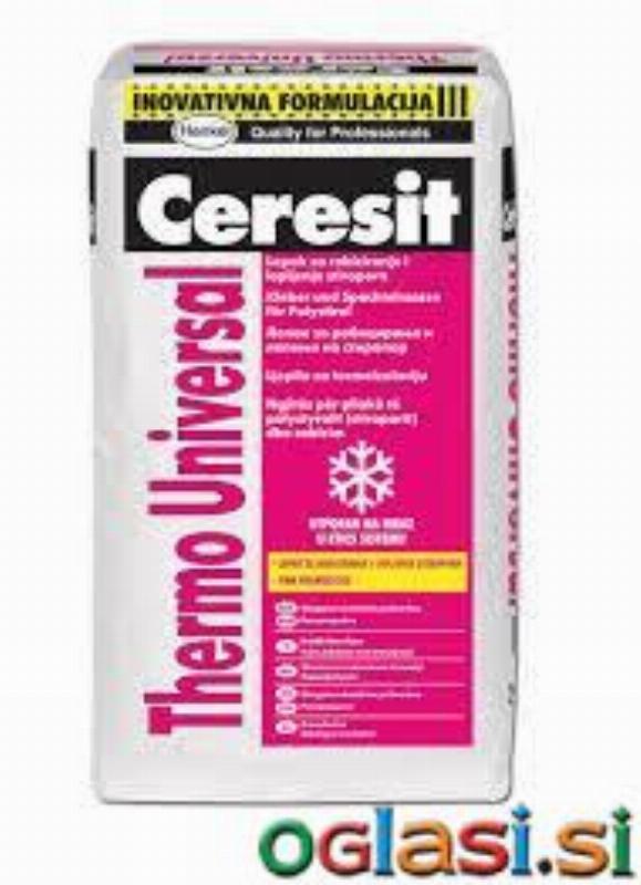 CEMENTNO LEPILO ZA FASADO CERESIT THERMOUNIVERSAL 25kg - FASADA