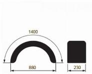 Blatnik PVC 230x880x1400