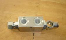 Blok ventil,OM VBPDE L 2 SC 3/8',z vrtljivim očesom,30l/min