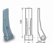 Panti, Hydro-metal, ploščati, navzven, luknja Ø17