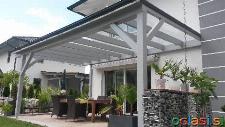 Nadstreški za avtomobile, nad terasami ali vhodnimi vrati